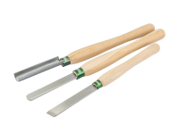 RECORD POWER Drechselwerkzeug SET "BIG WORK" - HSS 3-teilig DX103BIG